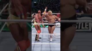 Dusty Rhodes with the wind up uppercut on The Warrior !!