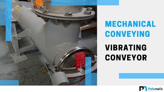 Mechanical conveying - Vibrating conveyor | Palamatic Process Inc.