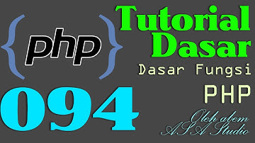 PHP Dasar Video Tutorial 094  Membuat Blog Artikel 16 Halaman Profile bagian 1