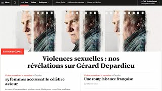 Accusations de violences sexuelles visant Gérard Depardieu : 