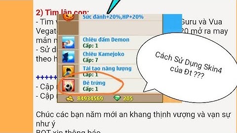 Sự Kiện Tết 2020 Có gì ??? Sử Dụng skin 4 Của Đệ Tử Như nào???