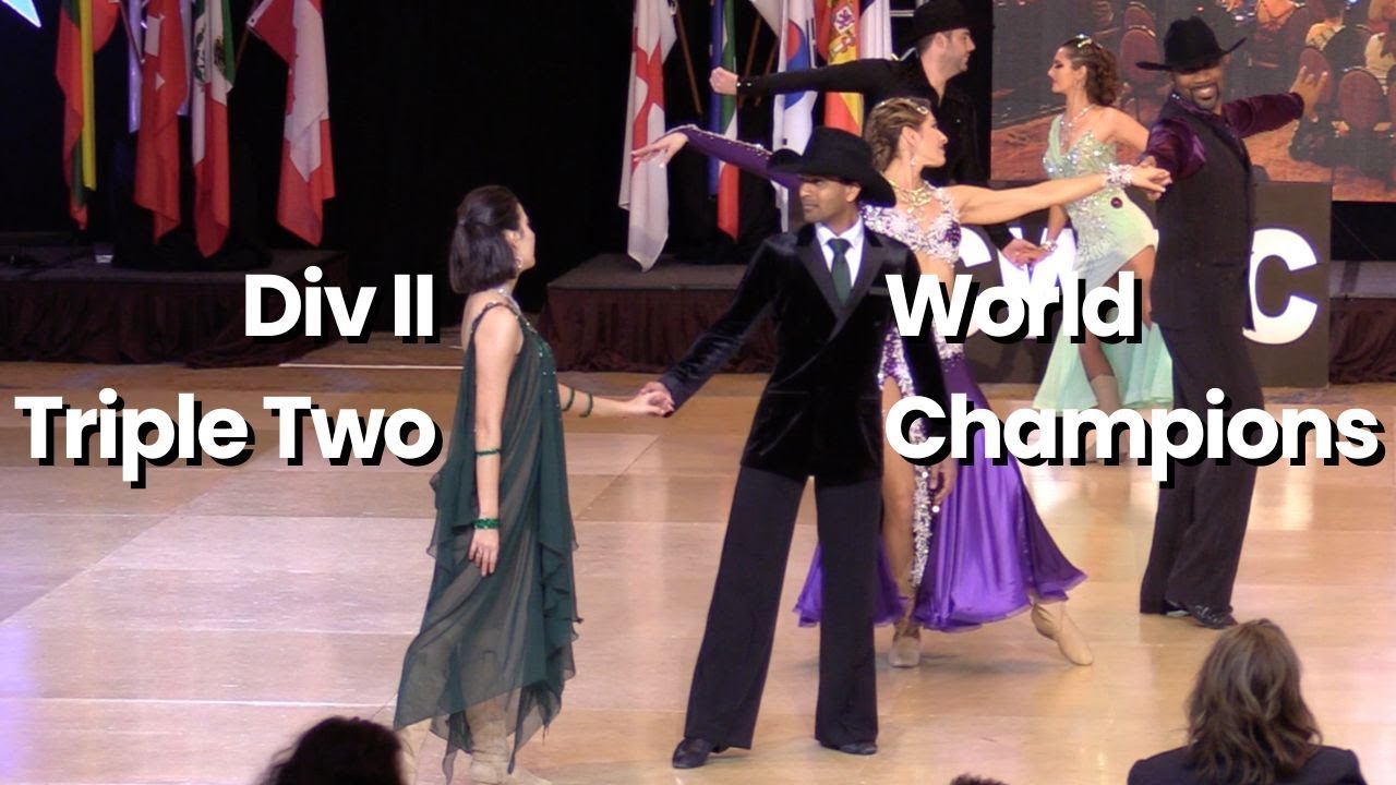 World Champion Triple Two Division II UCWDC Worlds 2024 Felipa