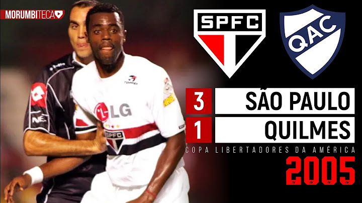 São Paulo 3x1 Quilmes - 2005 - 2 GOLS DE TARDELLI E O RACISMO COVARDE CONTRA GRAFITE!!✋🏾