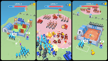Army War Camp—Battle Game Gameplay Video