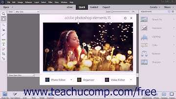Photoshop Elements 15 Tutorial Changing the Start-Up Mode Adobe Training
