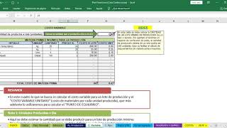 Video 6: CALCULO DEL COSTO VARIABLE