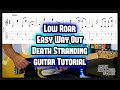 Death Stranding Low Roar - Easy Way Out Guitar Tutorial Lesson