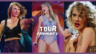 every taylor swift tour opening song