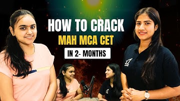 🎯 How to Crack MAH MCA CET in 2 Months | Expert Tips by DY Patil Pimpri Alumni