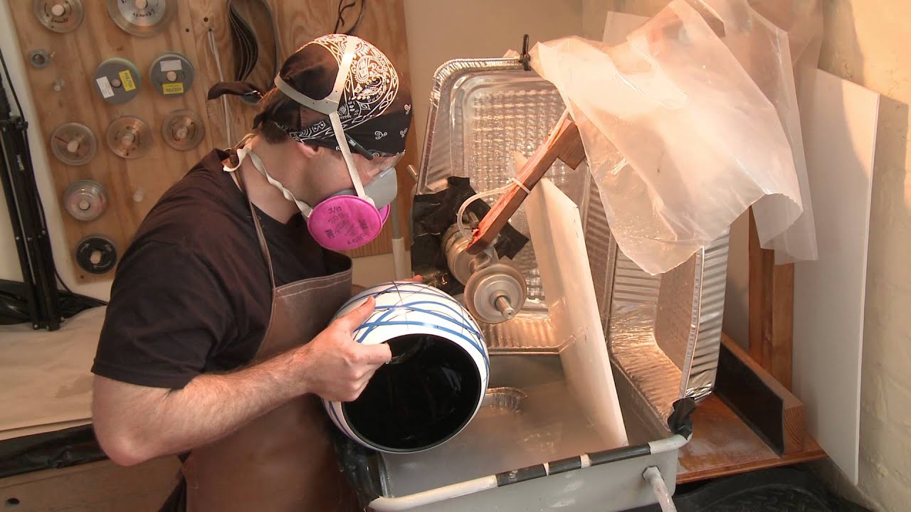 Nick Leonoff Blown & Carved Glass