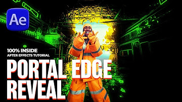 Portal Edge Reveal Tutorial | After Effects | Music Video Effect | VFX