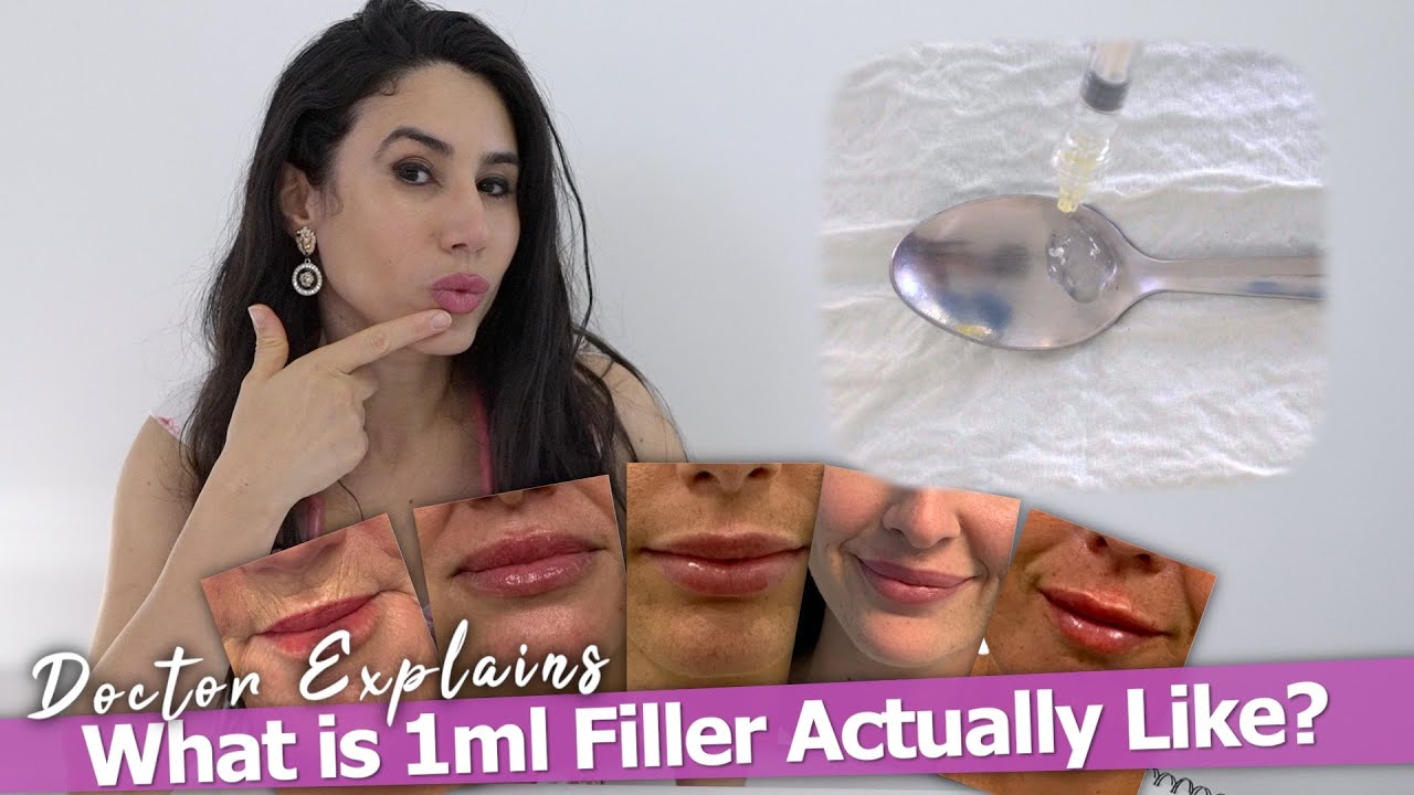 Как на самом деле выглядит 1 мл филлера для губ? | Врач демонстрирует на чайной ложке