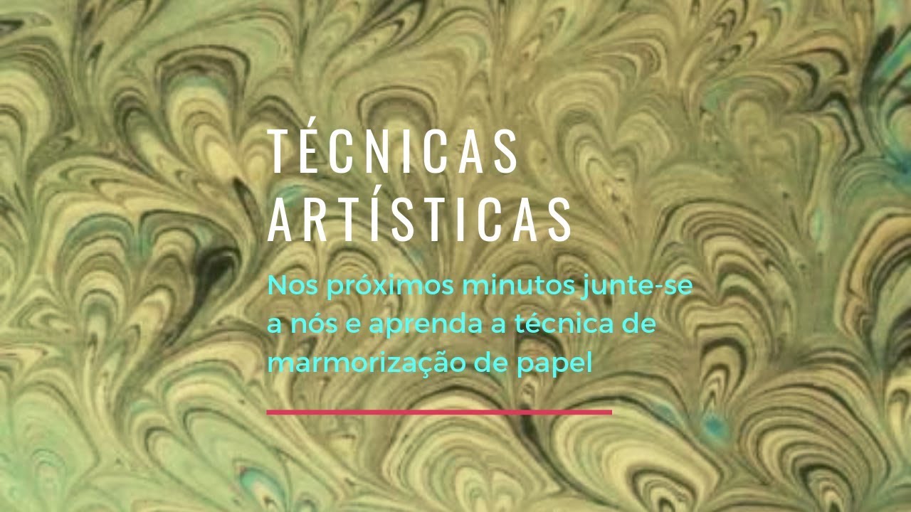 Como fazer Papel Marmorizado
