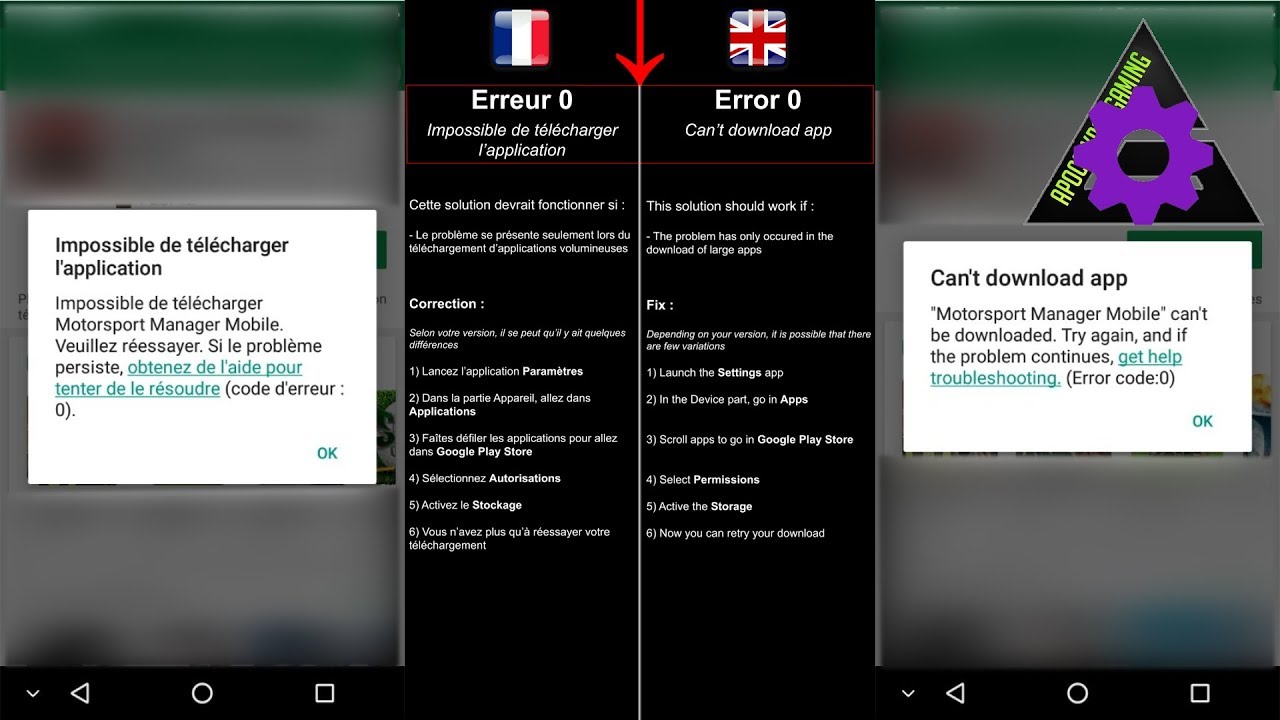 IMPOSSIBLE DE TELECHARGER L APPLICATION APP STORE  Lumieretelecharger