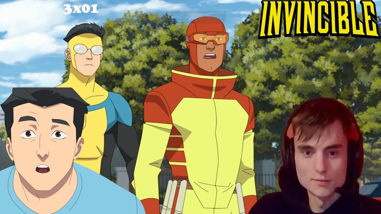 Invincible Season 3 Episode 1 You're Not Laughing Now Reaction - YouTube