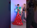 OMG!!! She Broke My Tallest Cup Tower! #shorts