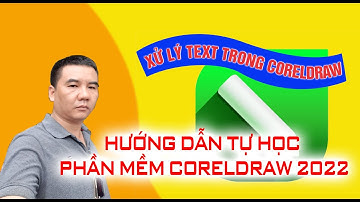 Hiệu ứng chữ trong coreldraw | text effect on coreldraw | Tuấn Phong Channel