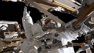 Live: NASA astronauts conduct spacewalk to prepare for upcoming solar array upgrades