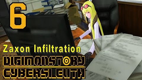 Digimon Story Cyber Sleuth - Walkthrough Chapter 2 - Ep 6: Zaxon Infiltration