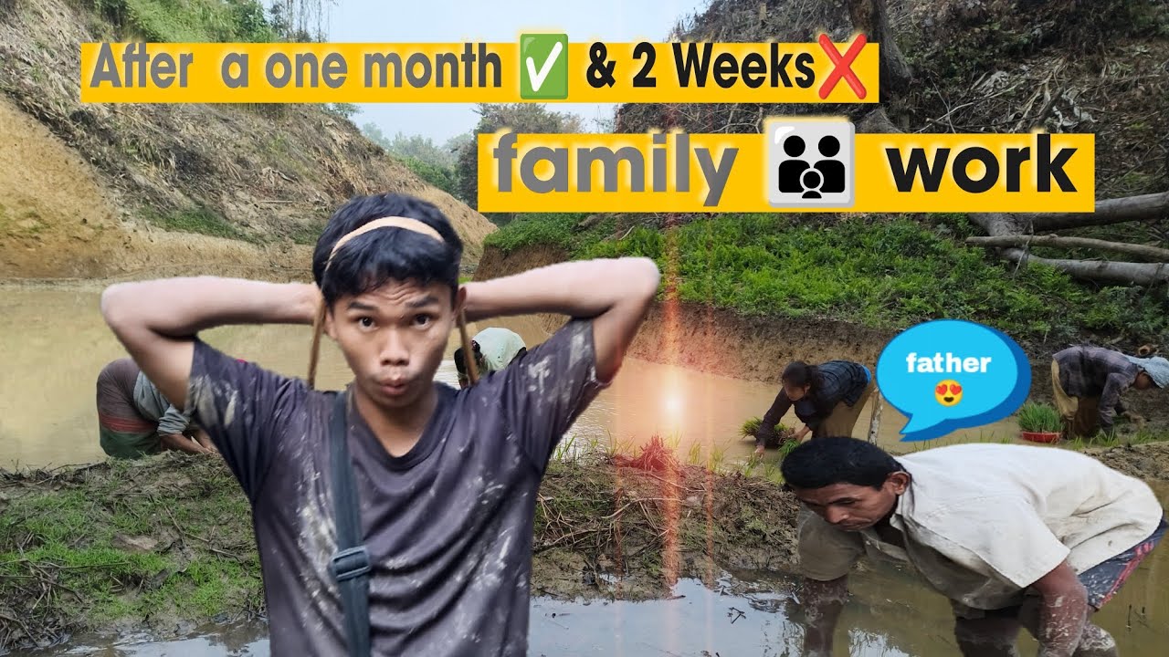 After a one month || family👪 work😍||