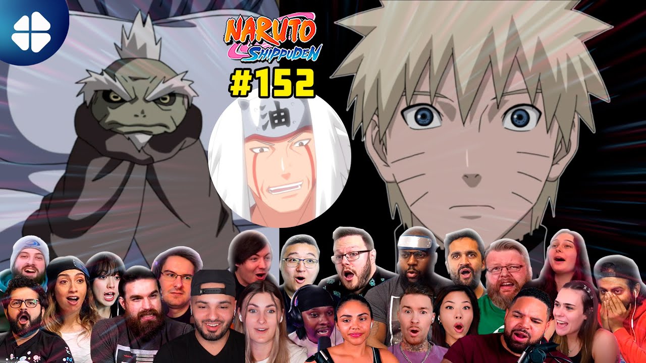 Shippuden Episode 152 Mega Reaction Mashup | ナルト 疾風伝] [海外の反応]