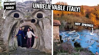 We Find ANCIENT Gods and INCREDIBLE Hot Springs! | Van Life Italy