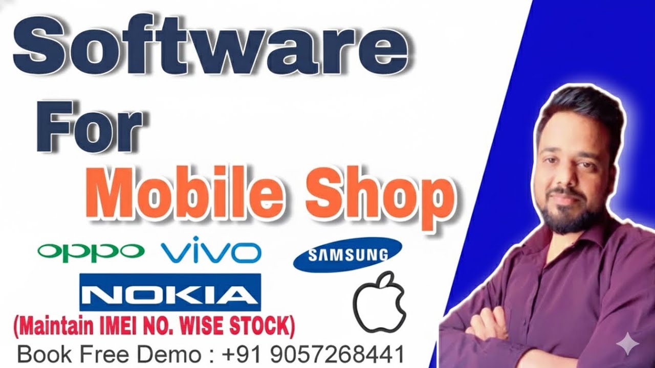 Best Mobile Shop Billing Software with IMEI Tracking & GST || Software ...