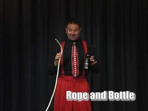 Rope & Bottle Trick - Robert Strong - SF Magicians - YouTube