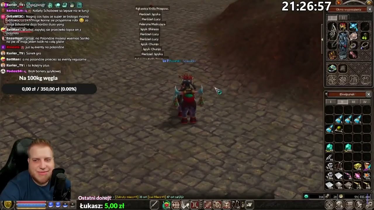 Sabal i aktualna sytuacja z kubkami oraz seria z handlarza - Dzień 10