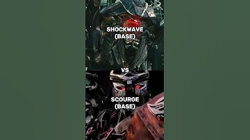 Shockwave vs Scourge #transformers #scourge #shockwave #vs #shorts