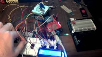Ardunio Stepper Motor with LCD