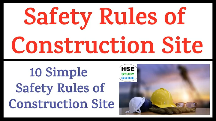 Construction Site Safety Rules |Safety Rules in Construction Site| 10 Construction Site Safety Rules - DayDayNews