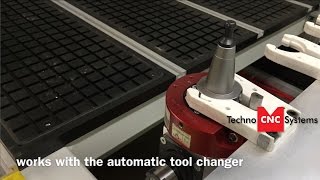 Techno HDS CNC Router using Aggregate Tool with Enroute 5