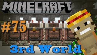 Simple Sorting Machine! - Minecraft 3rd World LP #75