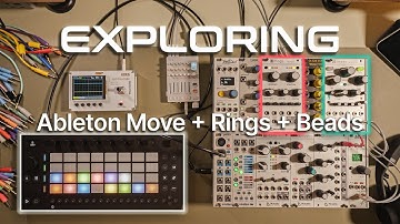 Rings + Beads + Ableton Move Exploration