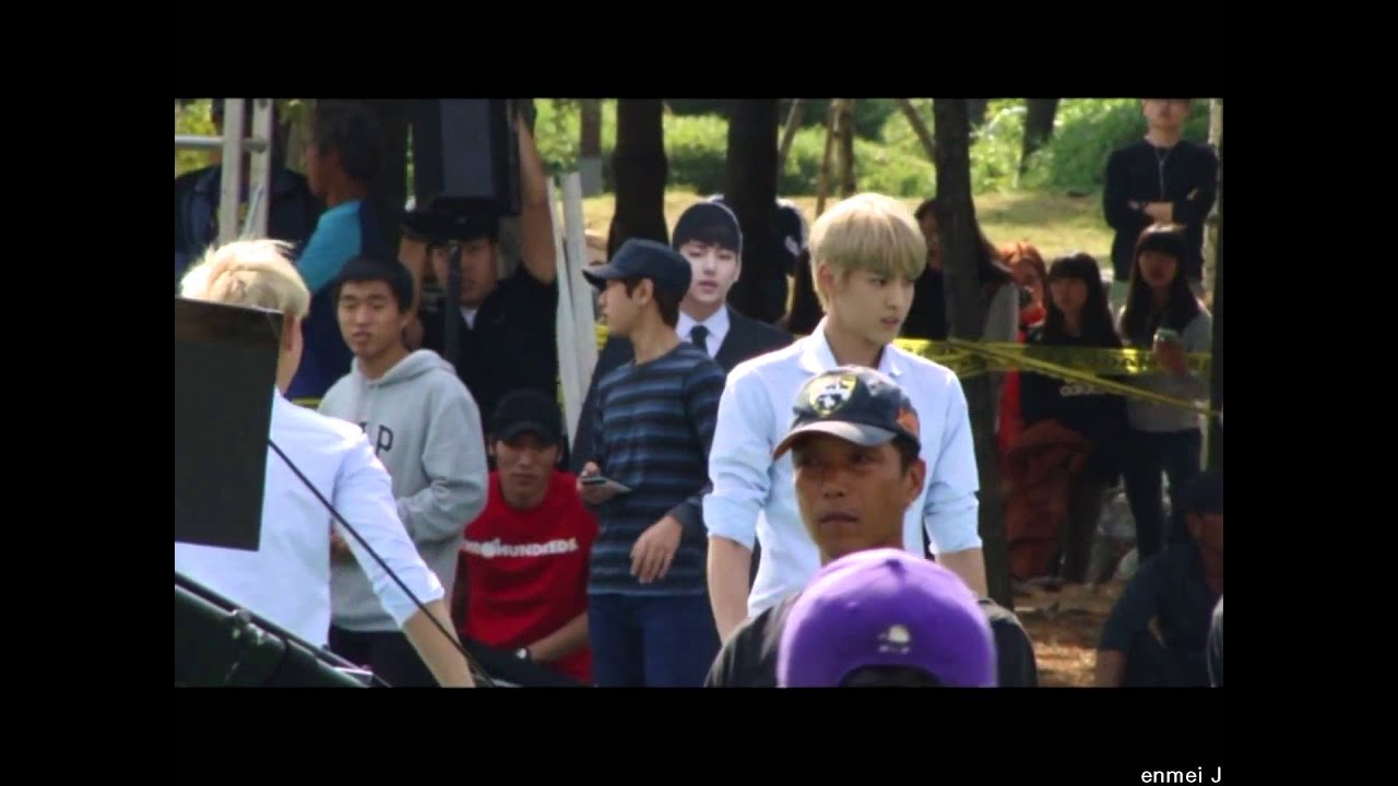 [fancam] 131013 Dream Team EXO Kris playing basketball (1)