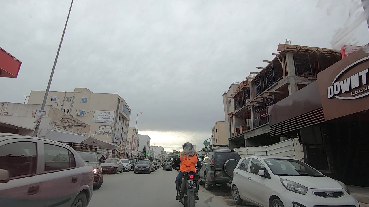 séance de conduite moto école amine tunisie partie 1  Tel:25417412