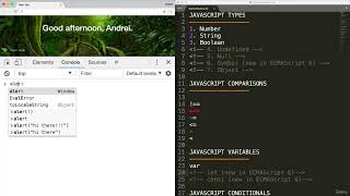 JavaScript Adv Concepts Appendix I Basics 1403 Variables