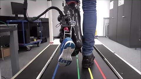 Walking with a prosthetic ankle powered by a monoarticular and a biarticular (exoskeleton) actuator