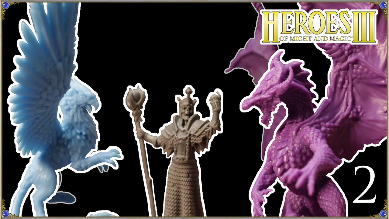 My Atelier | Heroes 3 the board game | Castle, Dungeon and Necropolis | #2