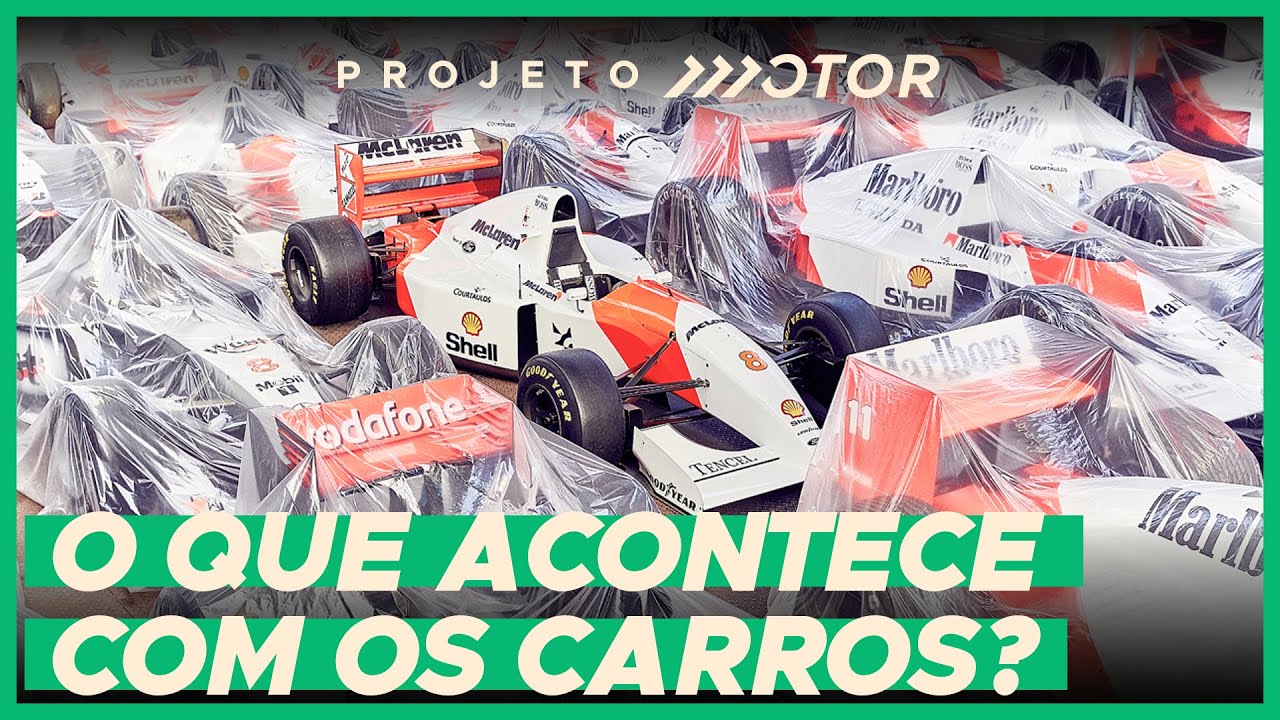 O que acontece com os carros antigos de F1?