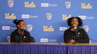 Postmeet Press Conference - Selena Harris, Chae Campbell (01-27-24)