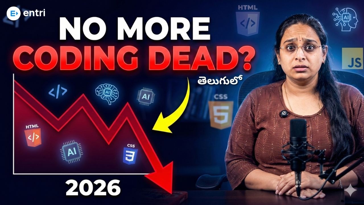 Is Coding Dead in 2026? AI vs Programmers Reality Explained (Telugu ...