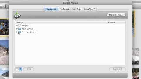 ÜberUpload for iPhoto: FTP/SFTP Uploader Plug-in