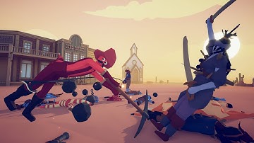 WILD WEST FACTION VS EVERY FACTION Totally Accurate Battle Simulator TABS