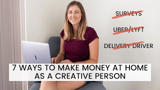 How to make money online from home as a creative person in 2020! use
your creativity earn money!