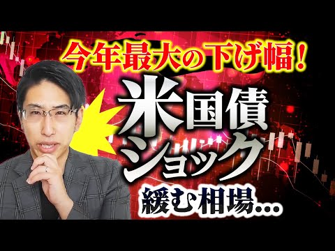 今年最大の株の下げ幅！米国債の格下げショック。日経平均株価と日本株分けて考えよう。