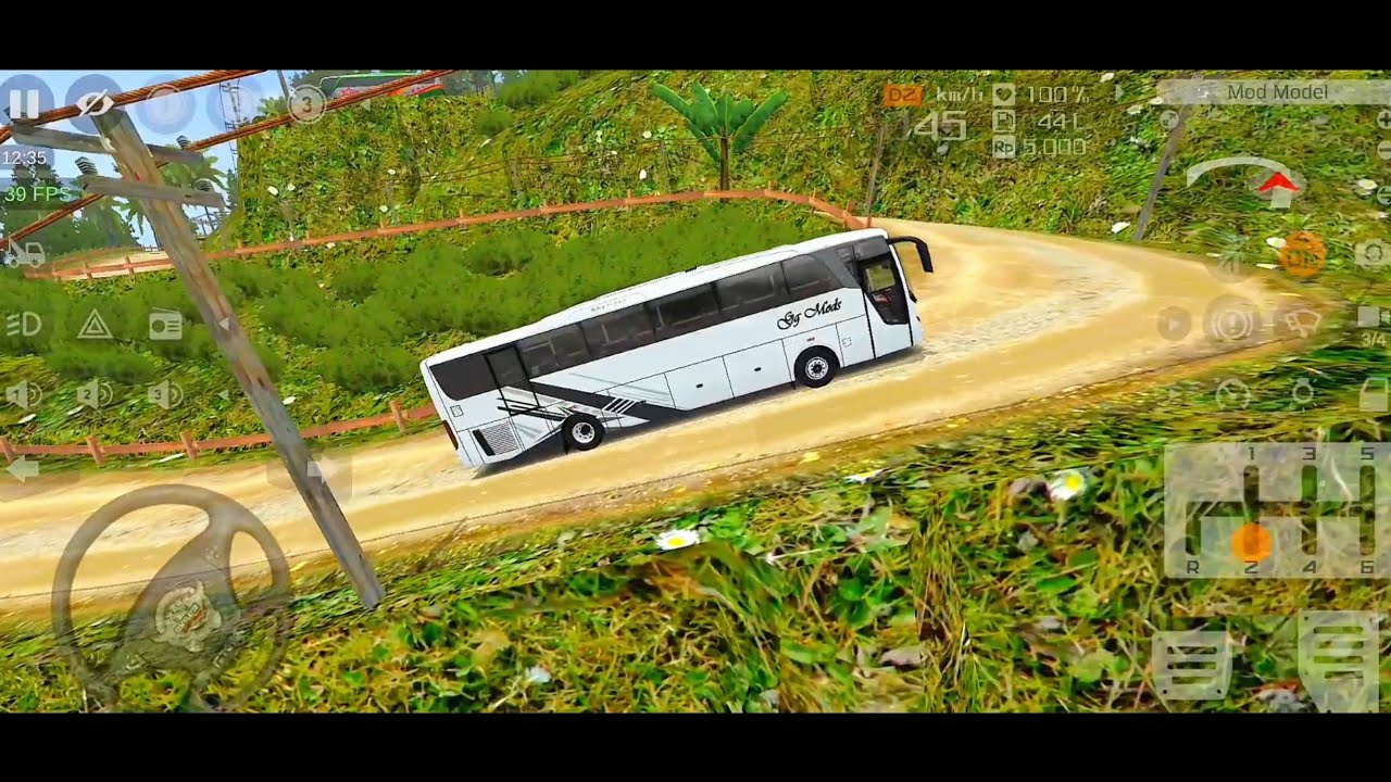 Bus indonesia Gameplay Leptop 👌 😎 