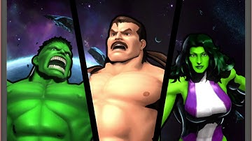 Requested ULTIMATE MARVEL VS. CAPCOM 3 Hulk/She-Hulk/Haggar
