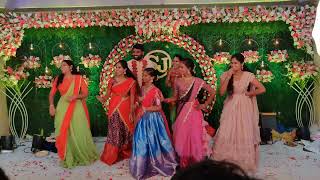 Oh  Bava Maa akkani sakkaga chusthava Telugu wedding dance perfomance